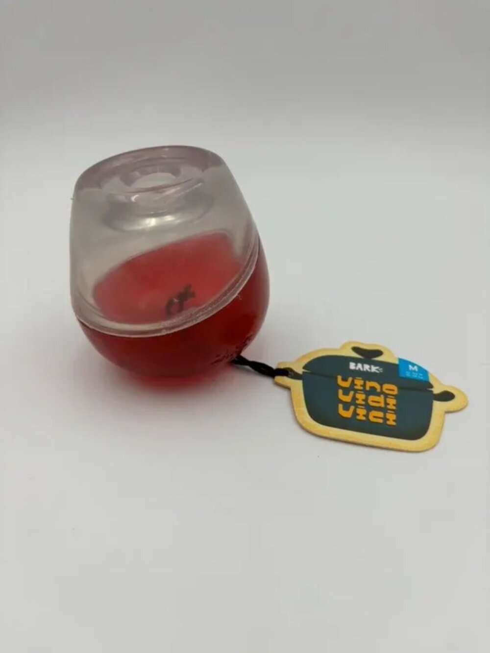 Bark Box Super Chewer Vino Vidi Vici Wine Glass Hide A Treat Dog Toy Med 20-50 l